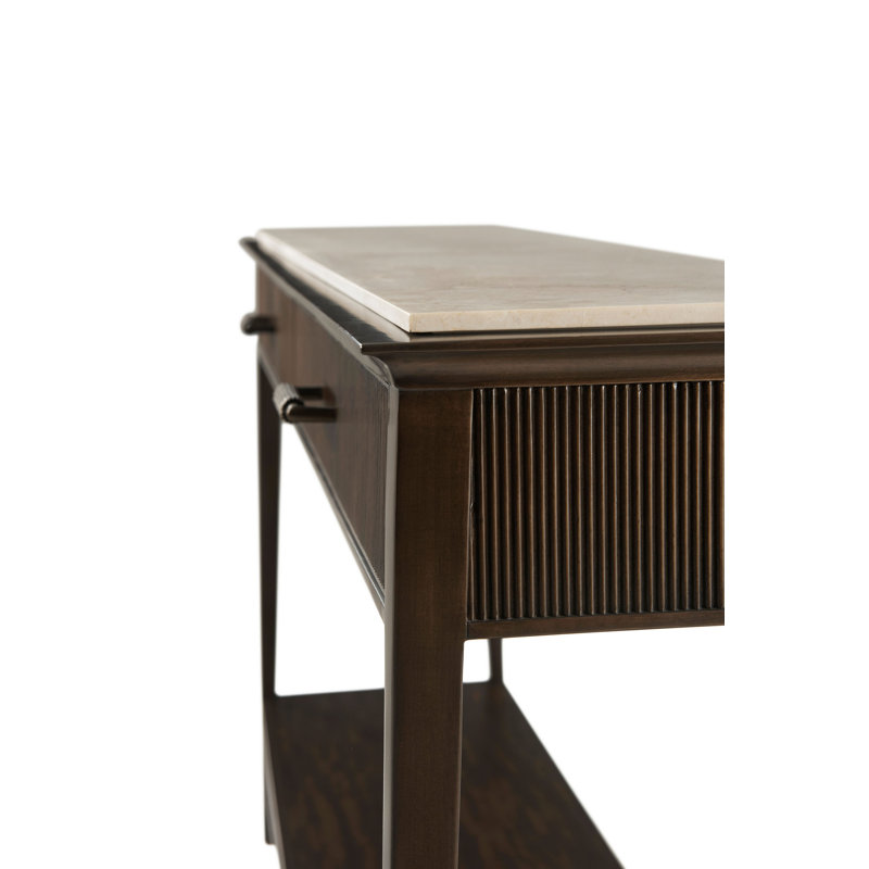 Lido 60.5'' W Marble Console Table