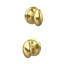 Siena Passage Door Knob with Rosette-7068351
