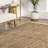 Werts Handmade Tufted Farmhouse Jute Tasseled Brown Rug-1846890492