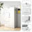 Metal Storage Vertical Filing Cabinet With Lock, Steel File Locker With 4 Drawers And 1 Door For School, Living Room, Bedroom, Office