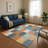 Premium Machine Washable Mayfield Geometric Rug-1136159960