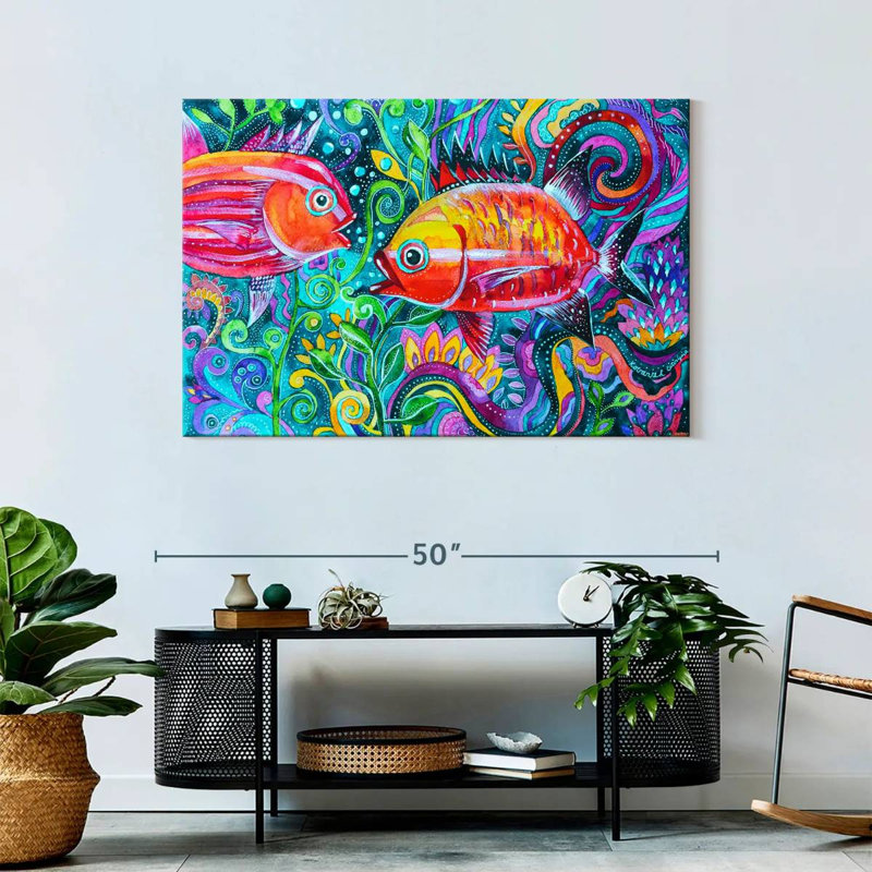 Brampt Underwater Fish, 30" H x 45" W