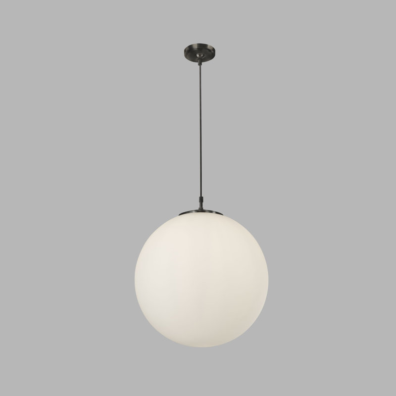 Mccoy 1 - Light White Sphere Pendant