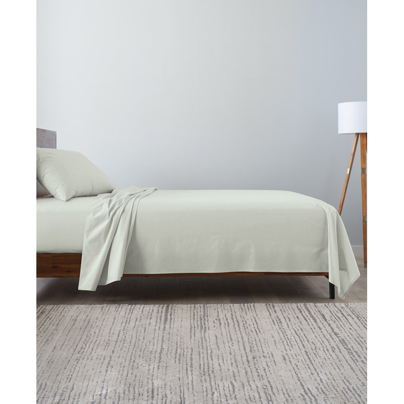 Home Box Stitch Comforter, Sage, Queen Comforter + 6 Additional Pieces