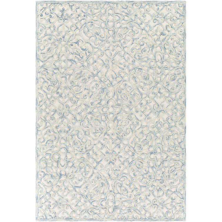 Kennard Wool Damask Indoor Rug