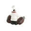 Support à salière et poivrière Figurine Chef