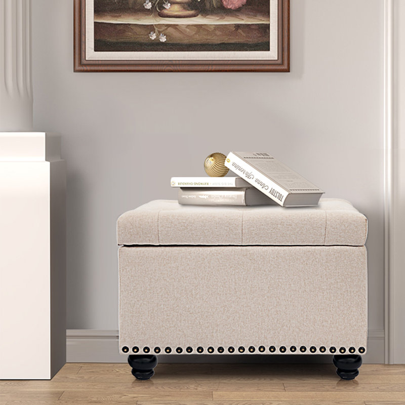 Abuaber Upholstered Ottoman
