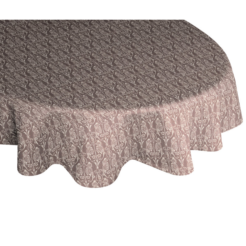 Bramley Tablecloth, Dark Brown, 130cm W x 190cm L