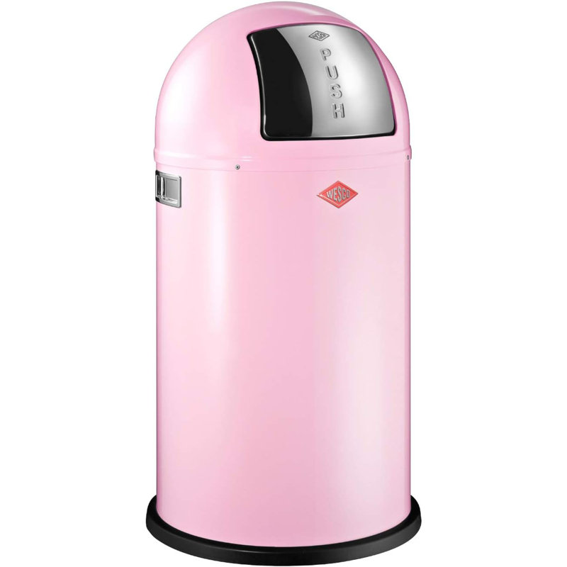 Pushboy 50L Bin, Pink