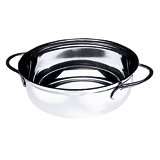 Menu & Banquet Vegetable Dish Without Lid D: 9-1/2" C: 104-7/8 oz.