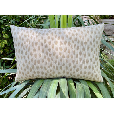 Pebble Beach Animal Print Sunbrella® Outdoor Throw Pillow