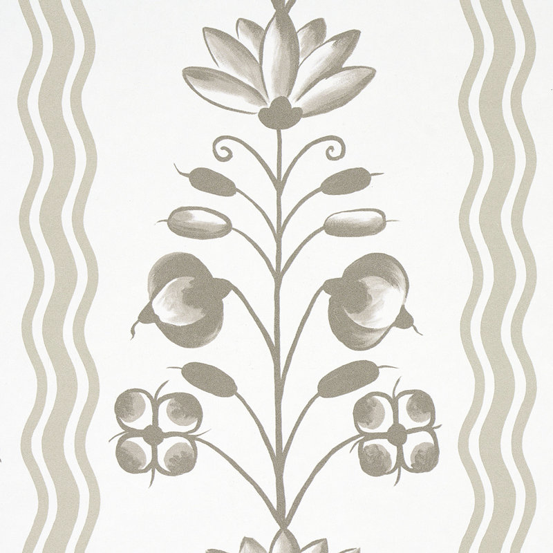 Papier peint Schumacher x Marie-Anne Oudejans, Naturel