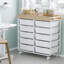73.8cm H x 76.1cm W Book Cart-124587581