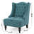 Danni-Lee Tufted High Back Accent Chair Club Chair Upholstered Chair Wingback Chair Living Room Chair-1716189321