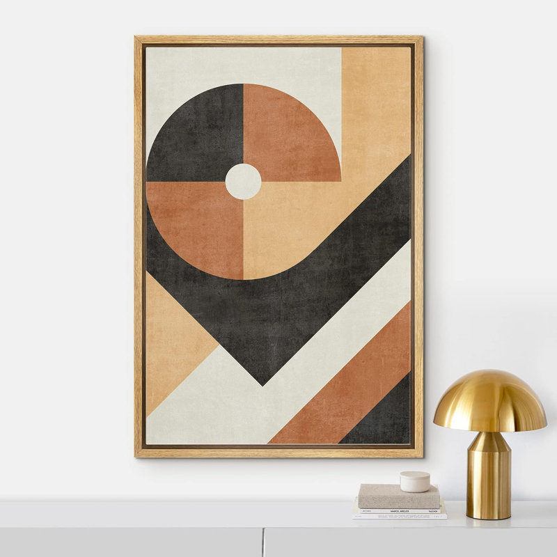 Style Mid Century, Naturel, H 24 po x l 16 po