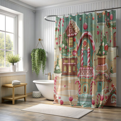 Rideau de douche Sugar Shack - Premium
