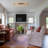 43″‌ Modern Farmhouse 3-Light Linear Geometric Integrated LED Flush Mount-870524235