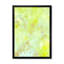 «Yellow and Beige Abstract Art», reproduction d'art sur toile encadrée-1933316439-1933316438