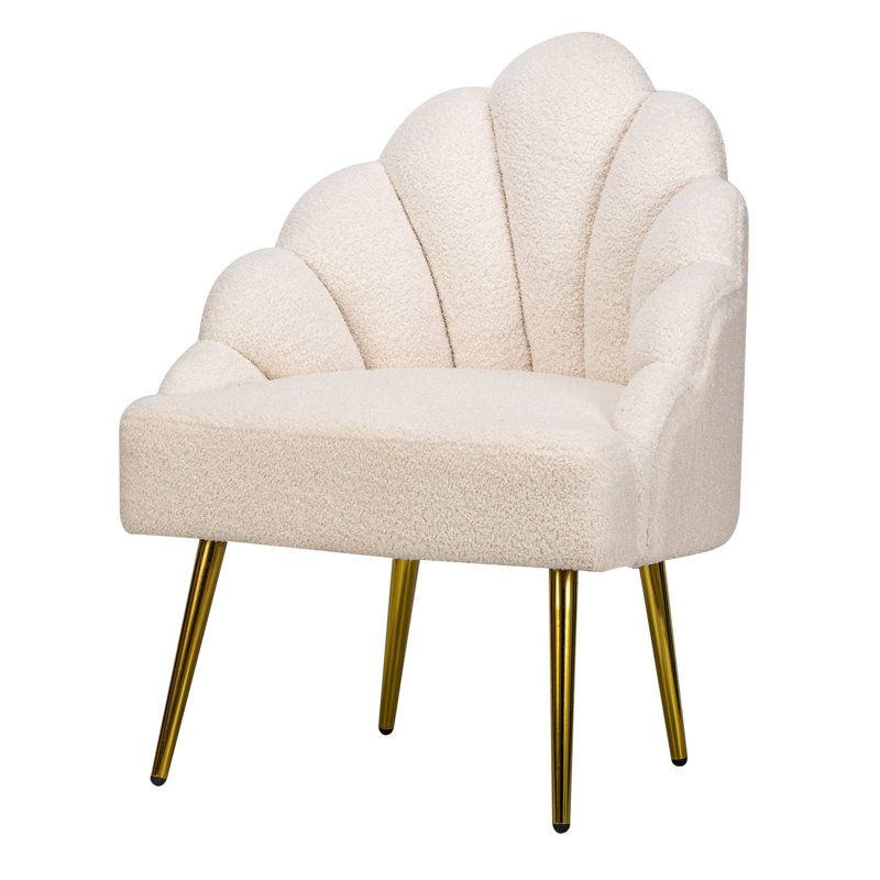 Méridienne Meilani, Velours blanc