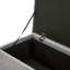 Banc de rangement en lin 48 po-348402881