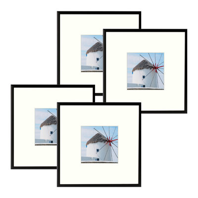 Drennon Metal Picture Frame Set with Mat