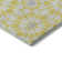 Premium Machine Washable Tweedy Yellow Rug