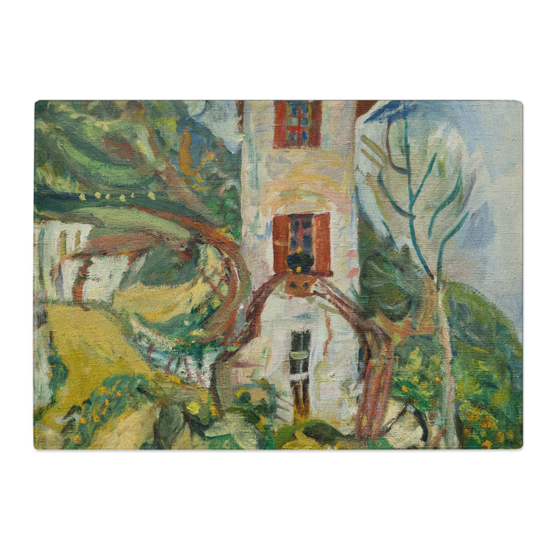 The House by Chaim Soutine Chopping Board, 20cm W x 28.5cm L