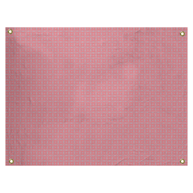 Tapisserie murale polyester, H 51,5 po x l 60,5 po, Rouge