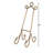 Ilanah Winston Porter Metal H-Frame Easel-58714113-58714114