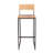 Counter Stool with Metal Frame-39822062-39822063