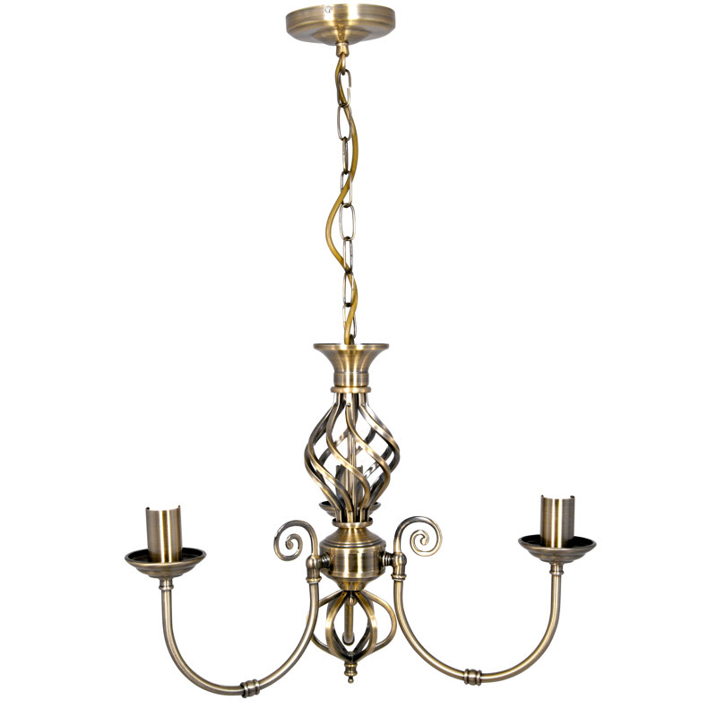 Perla 3 - Light Candle Style Chandelier