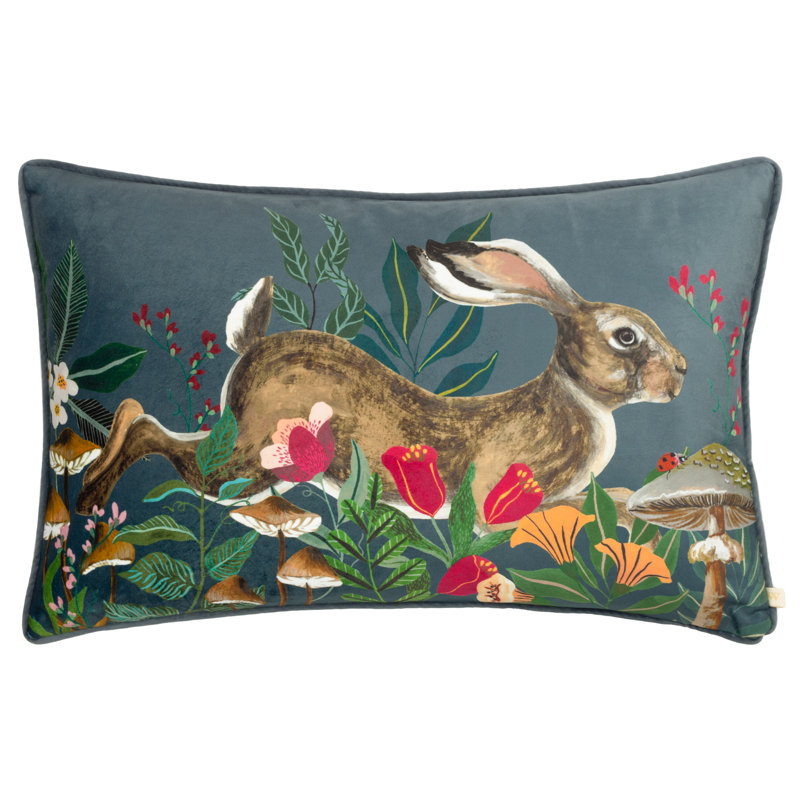 Floral Rectangular Cushion