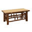 Table basse rectangulaire Hickory Fireside Lodge - 40 po x 20 po - Naturel - Standard-1031137919-1031137827