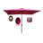 Versatile Rectangular Outdoor Umbrella with Advanced Solar Lighting and Multiple Functionalities-1320926603