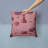 Wine on Linen Indoor/Outdoor Throw Pillow-2029444423