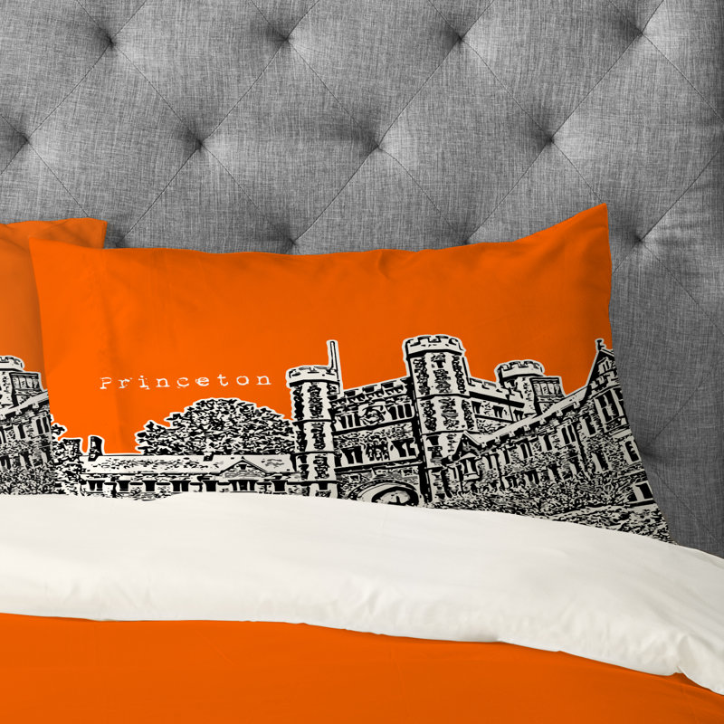 Bird Ave Princeton University Pillowcase, Standard