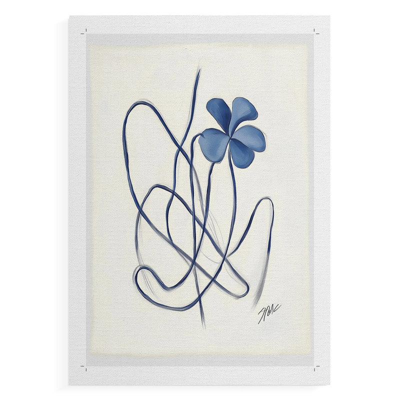 Série FLORAL DCLI - Impression sur toile seulement - NON CADRE, H 60 po x l 40 po