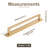 Classical Bar Pull With Backplate(G016) Multipack-117357884-117357889