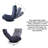 Japanese-Style Floor Chair, Single Sofa Recliner, Leisure Sofa, Adjustable Chair