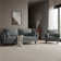 2 Seater Fabric Sofa Couch with Side Storage Pockets