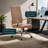 Mulkey High-Back Leather Executive Office Chair – Adjustable Swivel Desk Chair for Computer, Conference, or Home Office Use-769692539