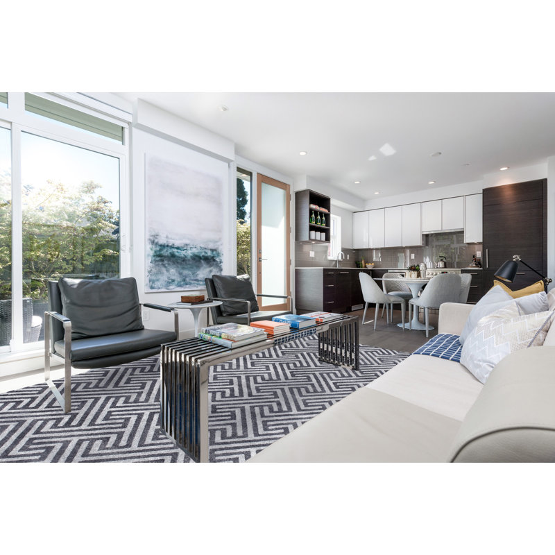 Geometric Rug, Rectangle 6'7" x 9'6"
