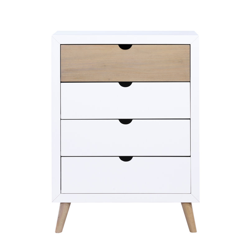 Commode avec tiroirs de rangement, mobilier pour chambre de jeunes, 1 pièce