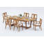 Osborne Outdoor - Piece Teak Dining Set-1397925522