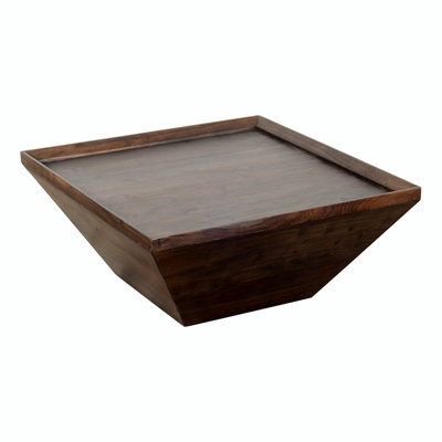 Wood Block Coffee Table