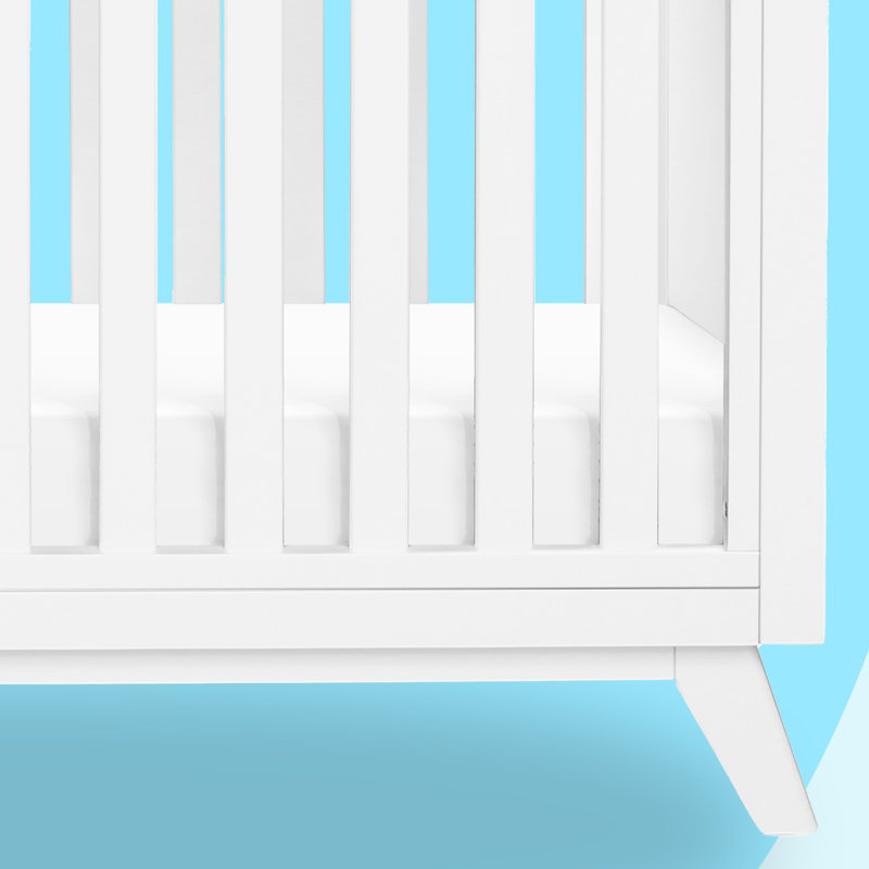 Lit de bébé convertible 3-en-1 Otto, Blanc
