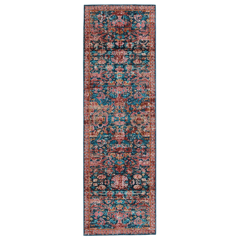 Forand Oriental Indoor / Outdoor Rug, Runner 2'6" x 8'