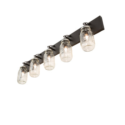 Mason 5 - Light LED Vanity Light