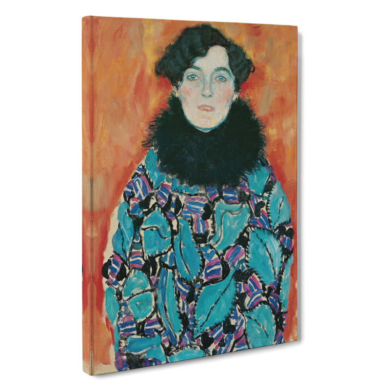 Johanna Staude by Gustav Klimt - Wrapped Canvas, 50cm H x 35cm W x 3cm D