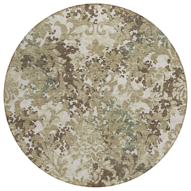 Tapis rond 8 po